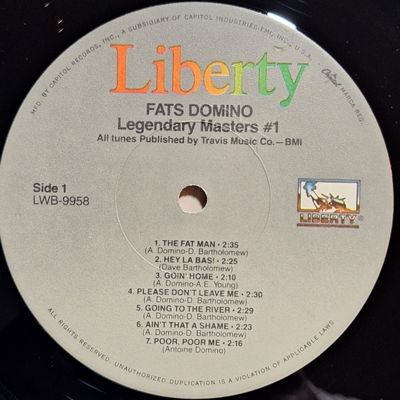 FATS DOMINO LP vinyl - Picture 5 of 12